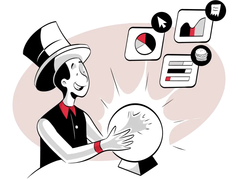 Dynamic Reports Hero illustration