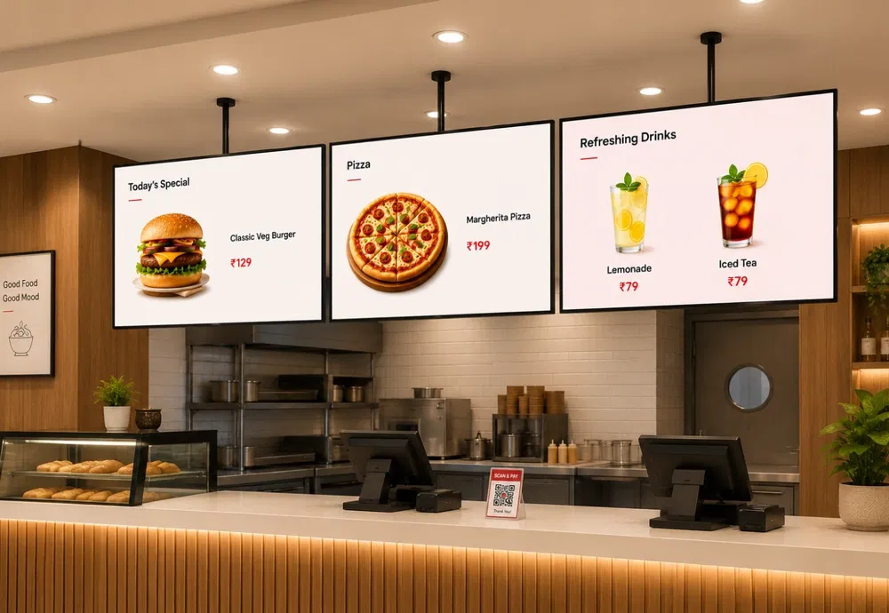 Digital Display Menu