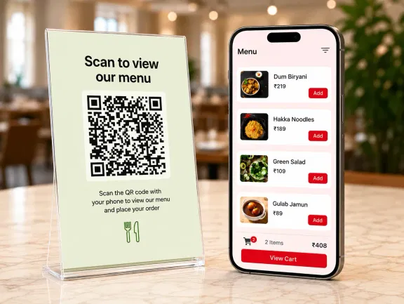 Scan & Order QR
