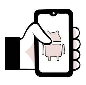 Android phone icon