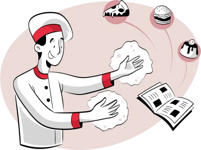 Menu Management Hero Illustration
